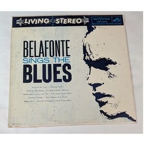 RCA Victor Belafonte‎ Sings the Blues LP 12" Black  1958 Living Stereo LSP-1972
